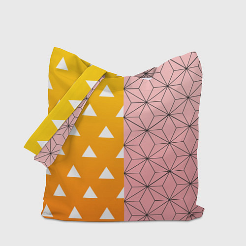 Сумка-шоппер ЗЕНИТЦУ НЕЗУКО КЛИНОК РАССЕКАЮЩИЙ ДЕМОНОВ / 3D-принт – фото 1