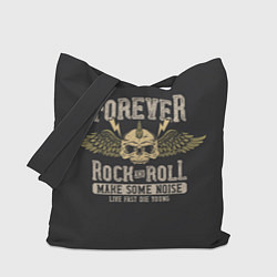 Сумка-шопер FOREVER ROCK AND ROLL, цвет: 3D-принт