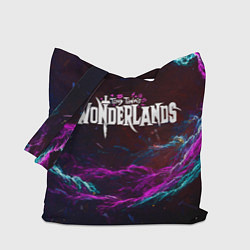 Сумка-шопер Tiny Tinas Wonderlands, logo, цвет: 3D-принт