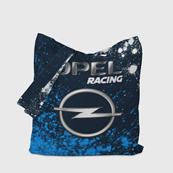 Сумка-шопер OPEL Racing Краска, цвет: 3D-принт