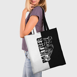 Сумка-шопер ПАНТЕРА PANTHER, цвет: 3D-принт — фото 2