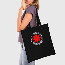 Сумка-шопер Red Hot Chili Peppers Rough Logo, цвет: 3D-принт — фото 2