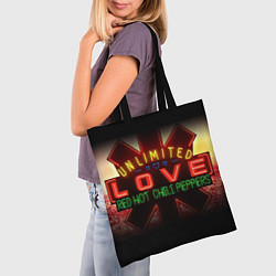 Сумка-шопер RHCP - альбом Unlimited Love, цвет: 3D-принт — фото 2