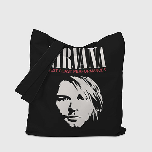 Сумка-шоппер NIRVANA Kurt Cobain / 3D-принт – фото 1