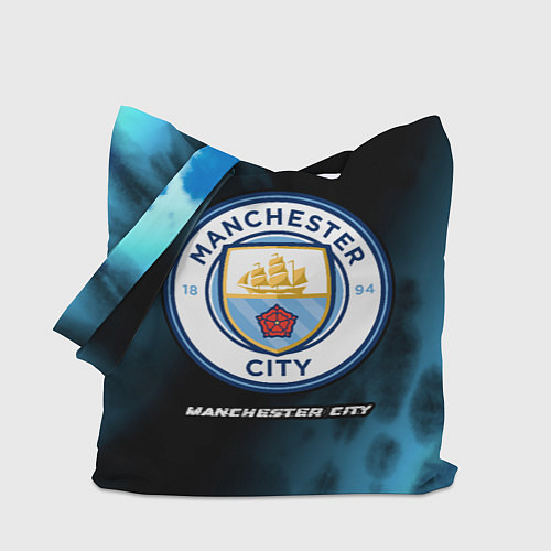 Сумка-шоппер МАНЧЕСТЕР СИТИ Manchester City 5 / 3D-принт – фото 1