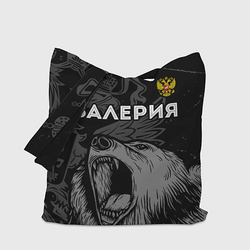 Сумка-шоппер Валерия Россия Медведь / 3D-принт – фото 1