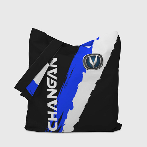 Сумка-шоппер ЧАНГАН - CHANGAN - DOUBLE LINE / 3D-принт – фото 1