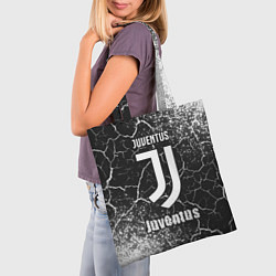 Сумка-шопер ЮВЕНТУС Juventus - Арт, цвет: 3D-принт — фото 2