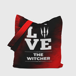 Сумка-шопер The Witcher Love Классика, цвет: 3D-принт