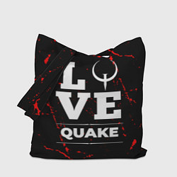 Сумка-шопер Quake Love Классика, цвет: 3D-принт