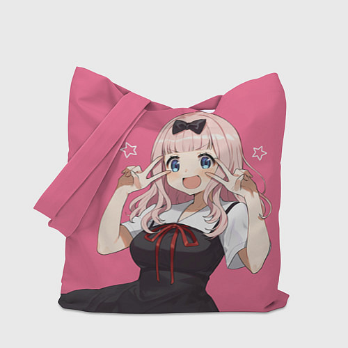 Сумка-шоппер Чика на позитиве / 3D-принт – фото 1