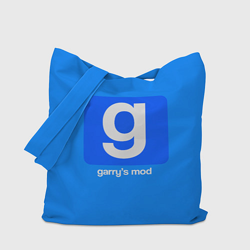 Сумка-шоппер Garrys Mod логотип / 3D-принт – фото 1