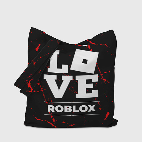 Сумка-шоппер Roblox Love Классика / 3D-принт – фото 1