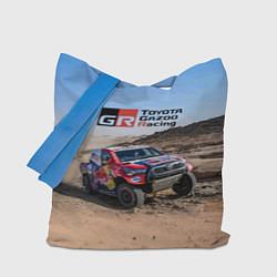 Сумка-шопер Toyota Gazoo Racing Rally Desert Competition Ралли, цвет: 3D-принт