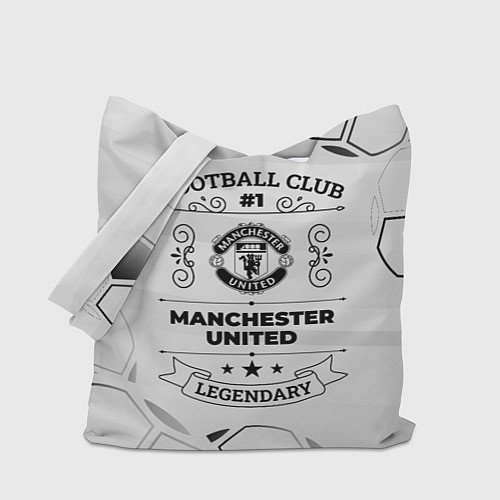 Сумка-шоппер Manchester United Football Club Number 1 Legendary / 3D-принт – фото 1