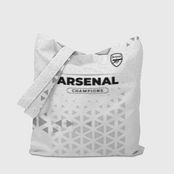 Сумка-шопер Arsenal Champions Униформа, цвет: 3D-принт