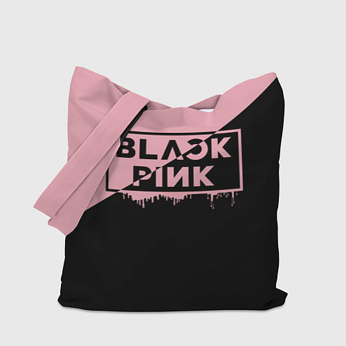 Сумка-шоппер BLACKPINK BIG LOGO / 3D-принт – фото 1