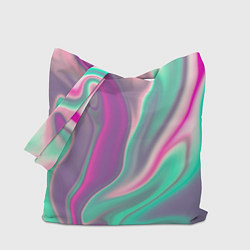 Сумка-шопер Digital Wave, цвет: 3D-принт