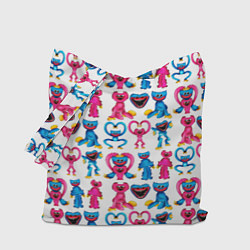 Сумка-шоппер POPPY PLAYTIME HAGGY WAGGY AND KISSY MISSY PATTERN