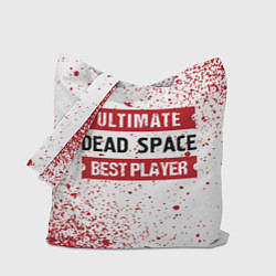 Сумка-шоппер Dead Space: красные таблички Best Player и Ultimat