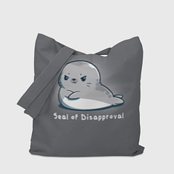 Сумка-шопер Seal of Disapproval, цвет: 3D-принт