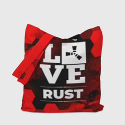 Сумка-шопер Rust Love Классика, цвет: 3D-принт