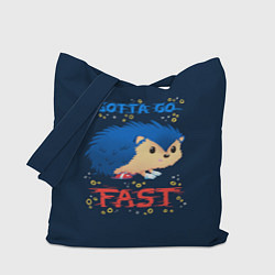 Сумка-шоппер Little Sonic gotta go fast