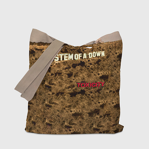 Сумка-шоппер Toxicity - hollywood / 3D-принт – фото 1