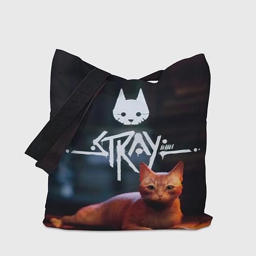 Сумка-шоппер Stray бродячий кот / 3D-принт – фото 1