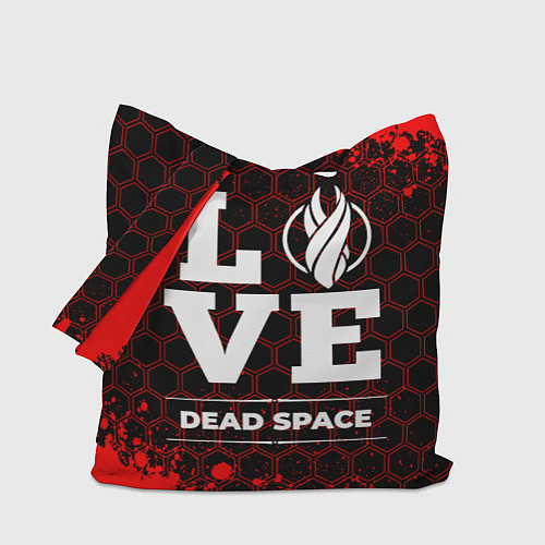 Сумка-шоппер Dead Space Love Классика / 3D-принт – фото 1