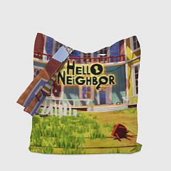 Сумка-шопер Hello Neighbor: Дом, цвет: 3D-принт