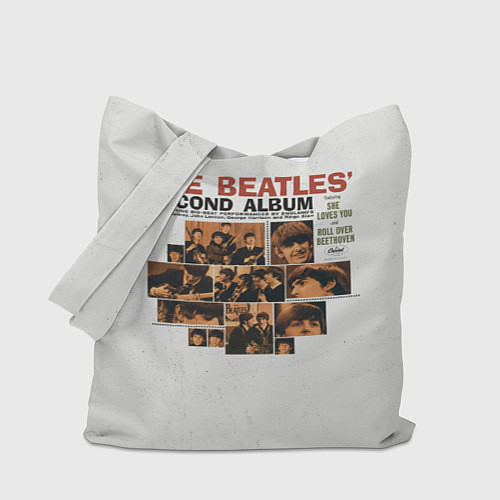 Сумка-шоппер The Beatles Second Album / 3D-принт – фото 1