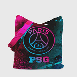 Сумка-шоппер PSG - neon gradient