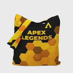 Сумка-шоппер Apex Legends - gold gradient: символ сверху