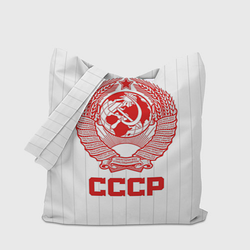 Сумка-шоппер Герб СССР - Советский союз / 3D-принт – фото 1