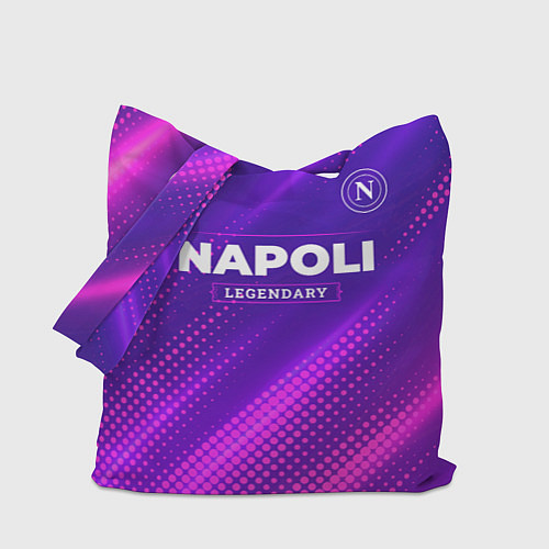 Сумка-шоппер Napoli legendary sport grunge / 3D-принт – фото 1