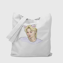 Сумка-шопер Принт Art Stray Kids Felix, цвет: 3D-принт