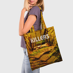 Сумка-шопер Sawdust - The Killers, цвет: 3D-принт — фото 2