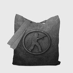 Сумка-шоппер Чугунный логотип Counter Strike