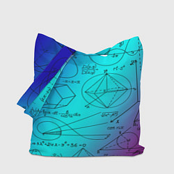 Сумка-шопер Неоновая формула, цвет: 3D-принт