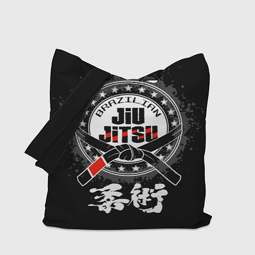 Сумка-шоппер Brazilian fight club Jiu-jitsu / 3D-принт – фото 1