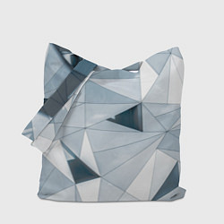 Сумка-шопер Множество треугольников - Абстрактная броня, цвет: 3D-принт