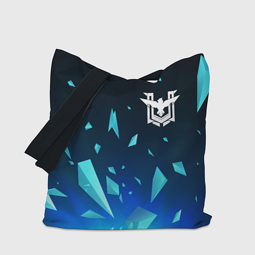 Сумка-шоппер Free Fire взрыв частиц / 3D-принт – фото 1