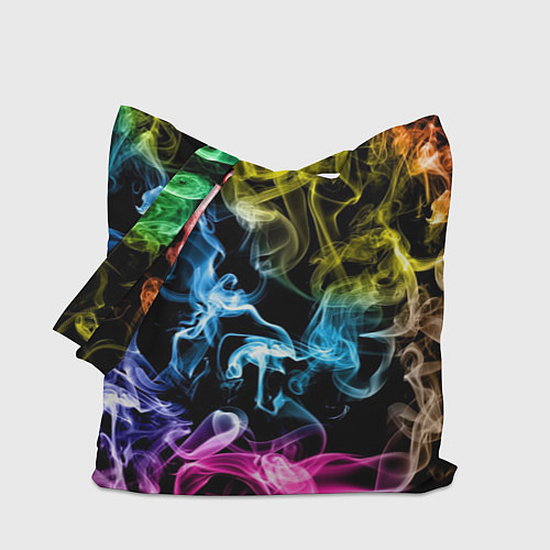 Сумка-шоппер Эйфория в дыму / 3D-принт – фото 1