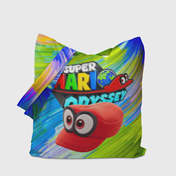 Сумка-шопер Super Mario Odyssey - Nintendo - Бейсболка, цвет: 3D-принт