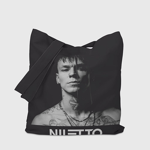 Сумка-шоппер Данил Прытков черно-белая фотография / 3D-принт – фото 1