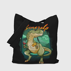 Сумка-шоппер Тираннозавр винозавр