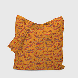 Сумка-шоппер Halloween Pumpkin Pattern