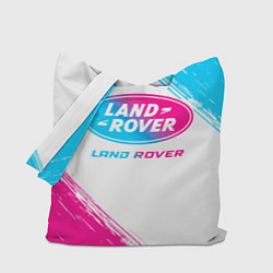 Сумка-шоппер Land Rover neon gradient style