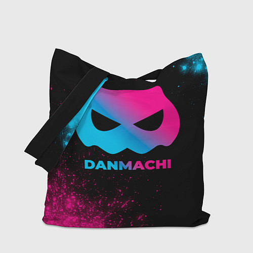 Сумка-шоппер DanMachi - neon gradient / 3D-принт – фото 1